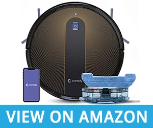 Coredy R750 Robot Vacuum Cleaner for long hair
