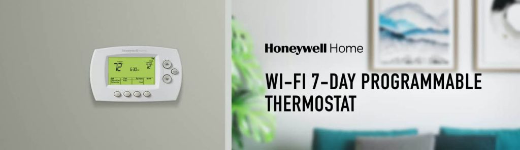 Honeywell Home Wi-Fi 7-Day Programmable Thermostat RTH6580WF Details