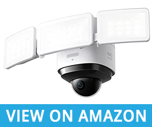 eufy Security Floodlight Cam 2 Pro 360-Degree Pan and Tilt Coverage
