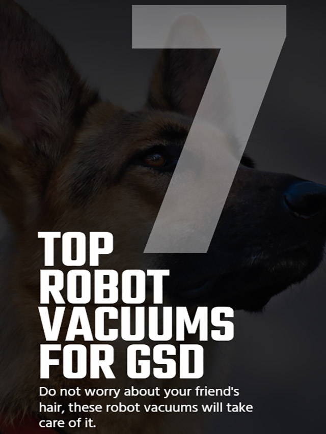 Best Robot Vacuums for German Shepherd Web Story